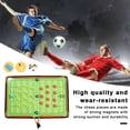 thumbnail image 2 of Pebbuoy Volleyball Coaching Board Magnetic Clipboard Smooth Surface Foldable Handheld Tactics Board Training Assistant Equipment, 2 of 7