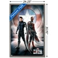 thumbnail image 3 of Marvel TeleVision - Falcon and Winter Soldier - One Sheet Wall Poster, 22.375" x 34", Framed, 3 of 3
