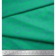 thumbnail image 3 of Soimoi Green polyester Crepe Fabric Planet & Stars Galaxy Print Fabric by the Yard 42 Inch Wide, 3 of 3