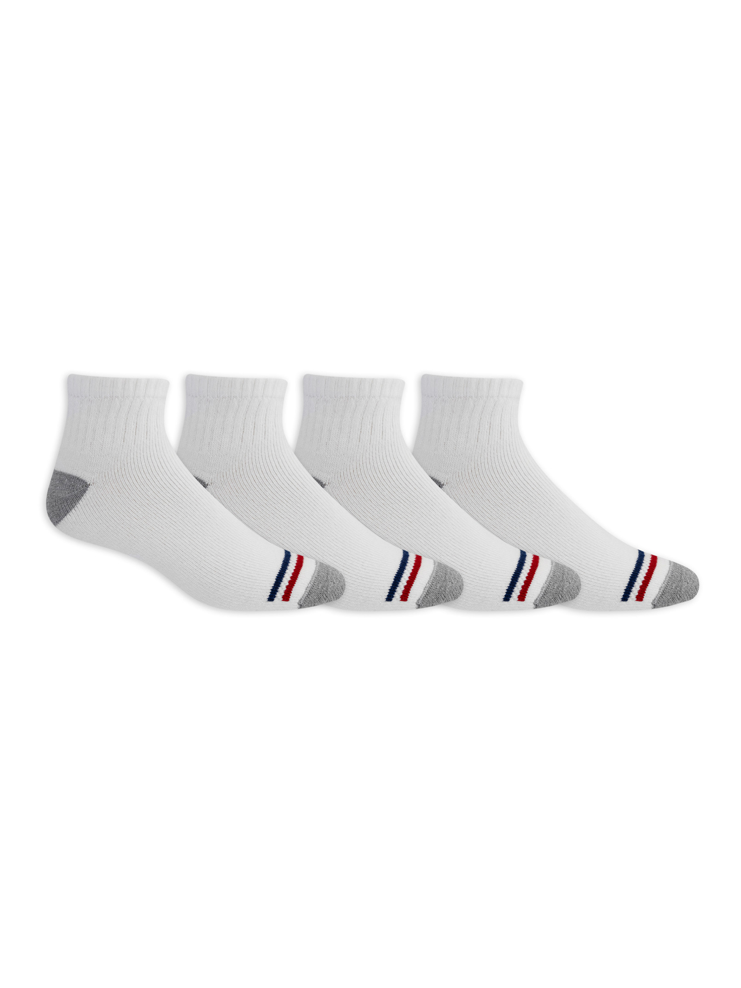 High Ridge Gear Men's Premium Cotton Ankle Socks, 4 Pack