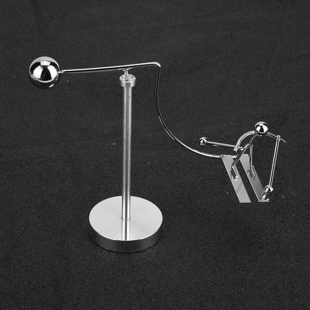 Skiing Man Ornament, Electroplating Technology Dynamic Balancing Instrument for Friends,Kids,Lovers, Birthday, Party, Festival Gifts