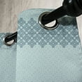 thumbnail image 3 of Ambesonne Morrocan Grommet Curtain, Style Eastern, 50" x 84", Pale Turquoise, 3 of 6