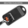 thumbnail image 3 of Linkidea Portable Rubber Razor Blade Cleaner Tool for Shaver Maintenance, Prolongs Razor Use Life, Compatible with Gillette Basic 5, Fusion, ProGlide (Black), 3 of 6