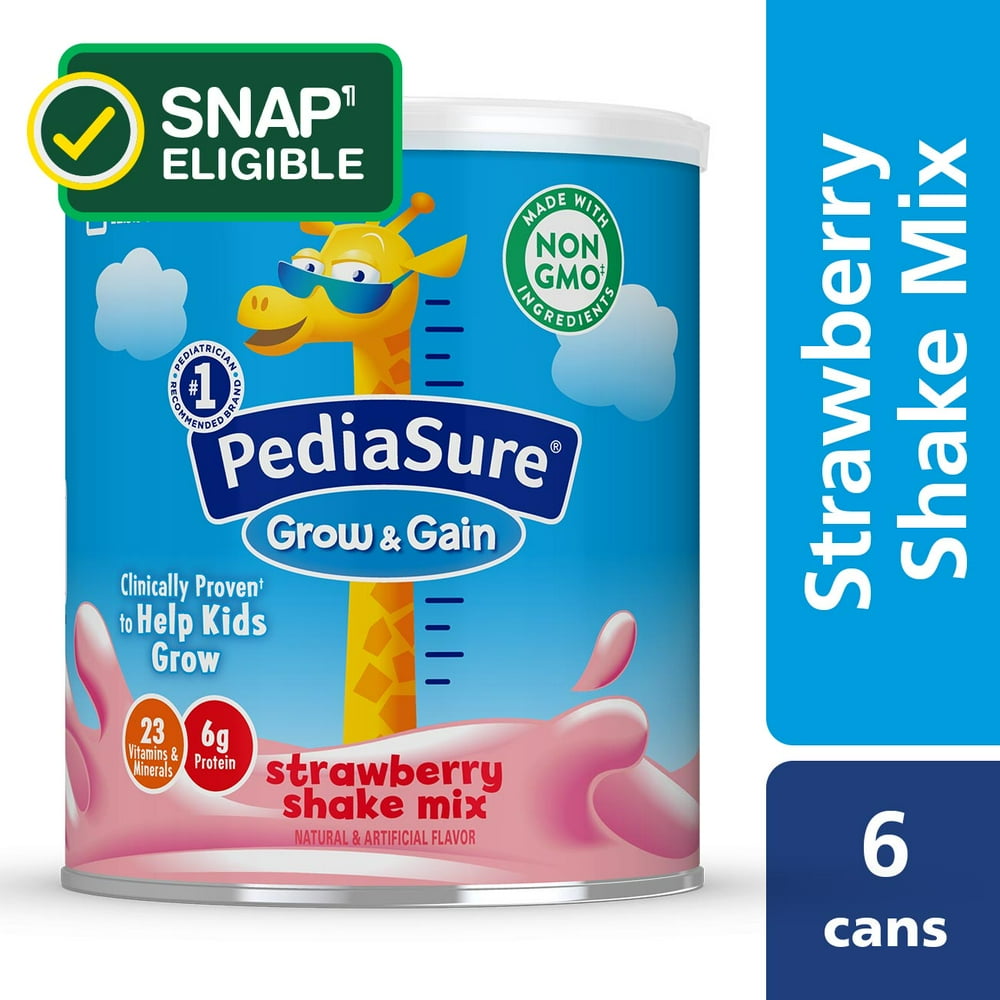 PediaSure Grow & Gain NonGMO & GlutenFree Shake Mix Powder