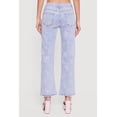 thumbnail image 5 of Women's Mid Rise Straight Leg Bow Print Jeans, 5 of 5