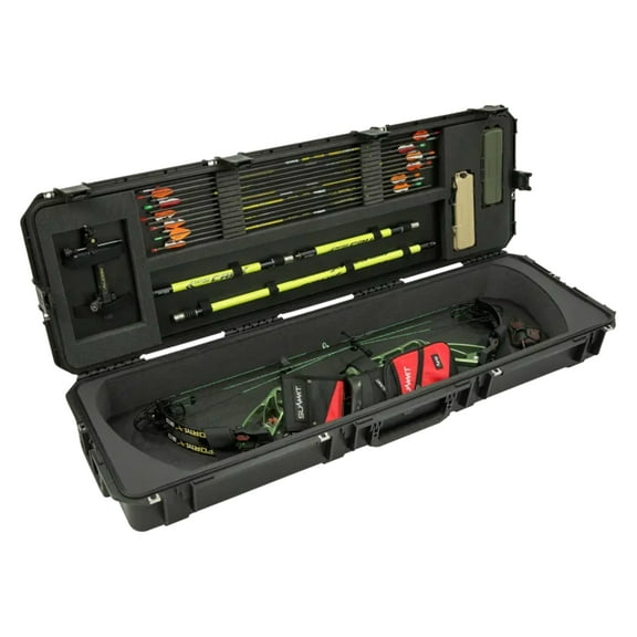 SKB iSeries Target Long Bow Case, Secure Box with Accessory Compartment, 3i-5014-PL