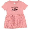 thumbnail image 3 of Inktastic Yeah My Great Grandma is Pretty Awesome Girls Baby Dress, 3 of 5