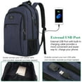 thumbnail image 2 of Matein 15.6 Inch Laptop Backpack with USB Charging Port,Slim Travel Backpack with Laptop Compartment for Men and Women,Water Resistant College School BookBag Computer Bag for Girls and Boys, 2 of 7