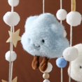 thumbnail image 3 of un Mobile Gris Bb Carillons Oliens Avec Feutre Boule Nuage Toiles Mobile Chambre Bb En Bois Au Crochet Mobile Bb Garon Fille Lit Carillon Pendenti, 3 of 5