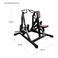 thumbnail image 5 of Máquina Remo Sentado Inclinado Profesional Gym Ajustable Centurfit, 5 of 5