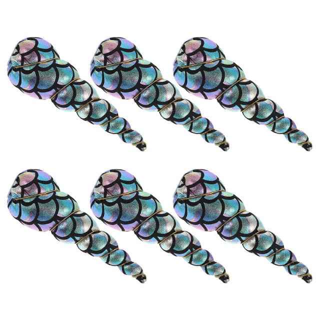 Childrens Headbands Diy Hair Horn Decorations Unicorn Headbands For Girls Toddler Hair Bands Birthday Party Supplies 6Pcs