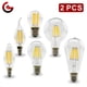 thumbnail image 2 of 2 uds E27 E14 Retro Edison bombilla de filamento LED AC220V bombilla de luz C35 G45 A60 ST64 G80 G95 G125 bombilla de vidrio vela Vintage Tan Jianjun unisex, 2 of 2
