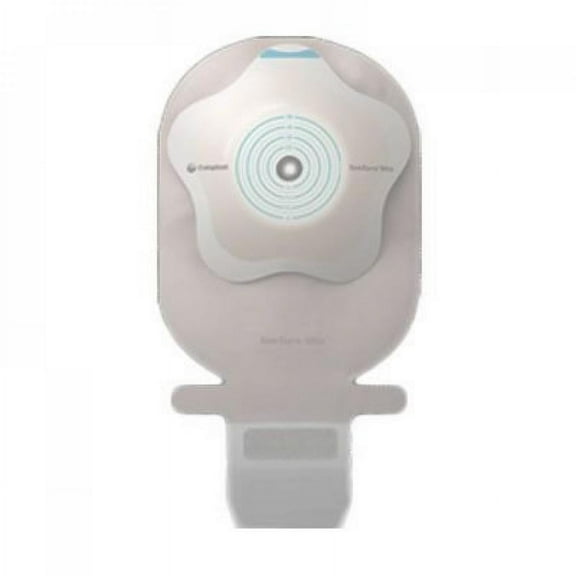 SenSura Mio Concave Ostomy Pouch, One-Piece System, 11 Inch Length, Maxi, 3/8 to 2 Inch Stoma, Drainable, Concave, Trim to Fit, Transparent, 10 Count