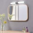 thumbnail image 2 of LED Vanity Lights, Modern Stainless Steel Bathroom Light Fixtures Over Mirror as Make Up Lighting Daylight Bath Wall Sconces Lamp, 2 of 6