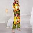 thumbnail image 4 of Lsque Pikmin Pattern Long Sleeve Pajama Set for Women - Soft 2-Piece Sleepwear and Loungewear Set with Pockets, Comfy Nightwear, 4 of 8