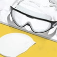 thumbnail image 6 of Swimming Glasses for Adult with Ear Plugs, Wide-angle Anti-fog Adjustable Strap Swim Goggles for Swimming Pool Beach Men Women, 6 of 7
