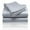 Grey, variant on 1800 Series Embossed Striped Bed Sheet Collection 4-Piece Ultra Soft Microfiber