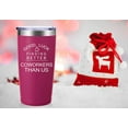 thumbnail image 4 of Good Luck Finding Better Coworkers Than Us Travel Mug Tumbler.Going Away,Goodbye,Farewell,Leaving,New Job Gifts for Colleague Boss Co-worker Friends Men Women(20oz Fuchsia), 4 of 6