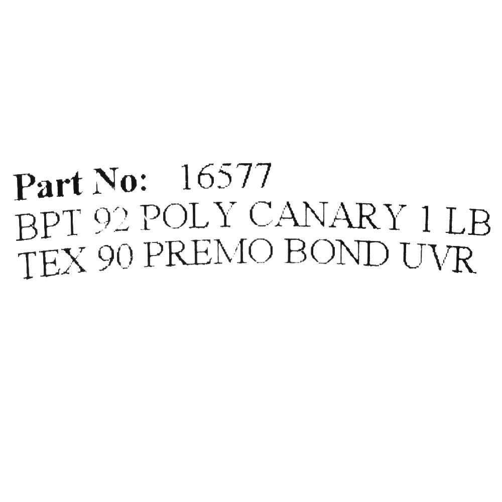 Fil-Tec Boat PremoBond Thread 16577 | 16oz Size 92 Canary Yellow