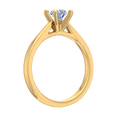 thumbnail image 2 of 3/4 Carat Prong Set Solitaire Diamond Engagement Ring Band in 14K Yellow Gold (Ring Size 10.25), 2 of 4