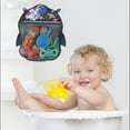 thumbnail image 4 of Bath Toy Tidy Organiser for Indoor Bath Use | Mesh Shower Organizer Net Bag for Bath Toys with Quick Drying Design, 4 of 7