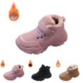 thumbnail image 5 of XXWXYD Boys Winter Boots Girls Boys Children's Casual Shoes Mesh Soft Sole Breathable Sports Short Boots for Fashion Classic Comfortable Shoe(7-8 Years,Purple), 5 of 7
