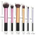 thumbnail image 3 of Pinceles de maquillaje 6 piezas Juego de pinceles de maquillaje Correctores de contorno sintéticos premium Base en polvo Sombras de ojos Pinceles de maquillaje Mango Ormromra HMHZ812, 3 of 5