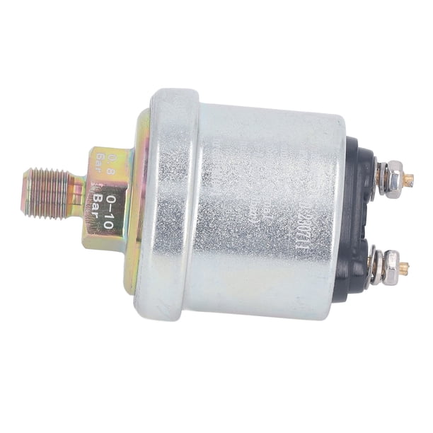 Sensor De Presión De Aceite, Sensor De Alta Presión De Latón M10 X 1 Con Rosca Macho 1 8 NPT, Para Aplicaciones De Gas, Aceite Y Agua