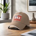 thumbnail image 5 of WULMLEO 9/11 25th Anniversary Never Forget 343 Cap Embroidered 9/11 Memorial Hats Women Men American Flag Patriotic Baseball Caps F One Size, 5 of 6