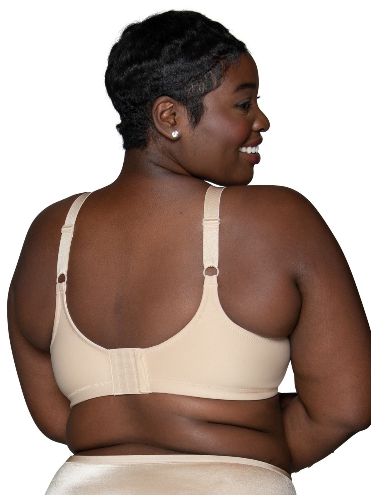 Vanity Fair Lingerie Women's Beauty Back Full Figure Smoothing Wireless Bra, Style 71380