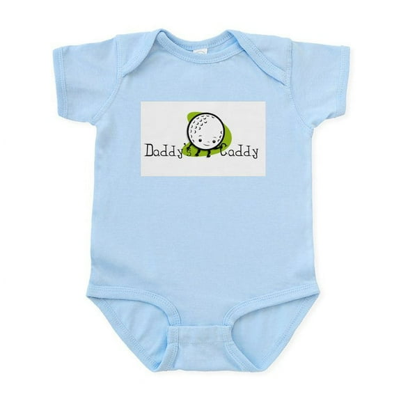 CafePress - Daddy's Caddy Golf Infant Bodysuit - Baby Light Bodysuit, Size Newborn - 24 Months