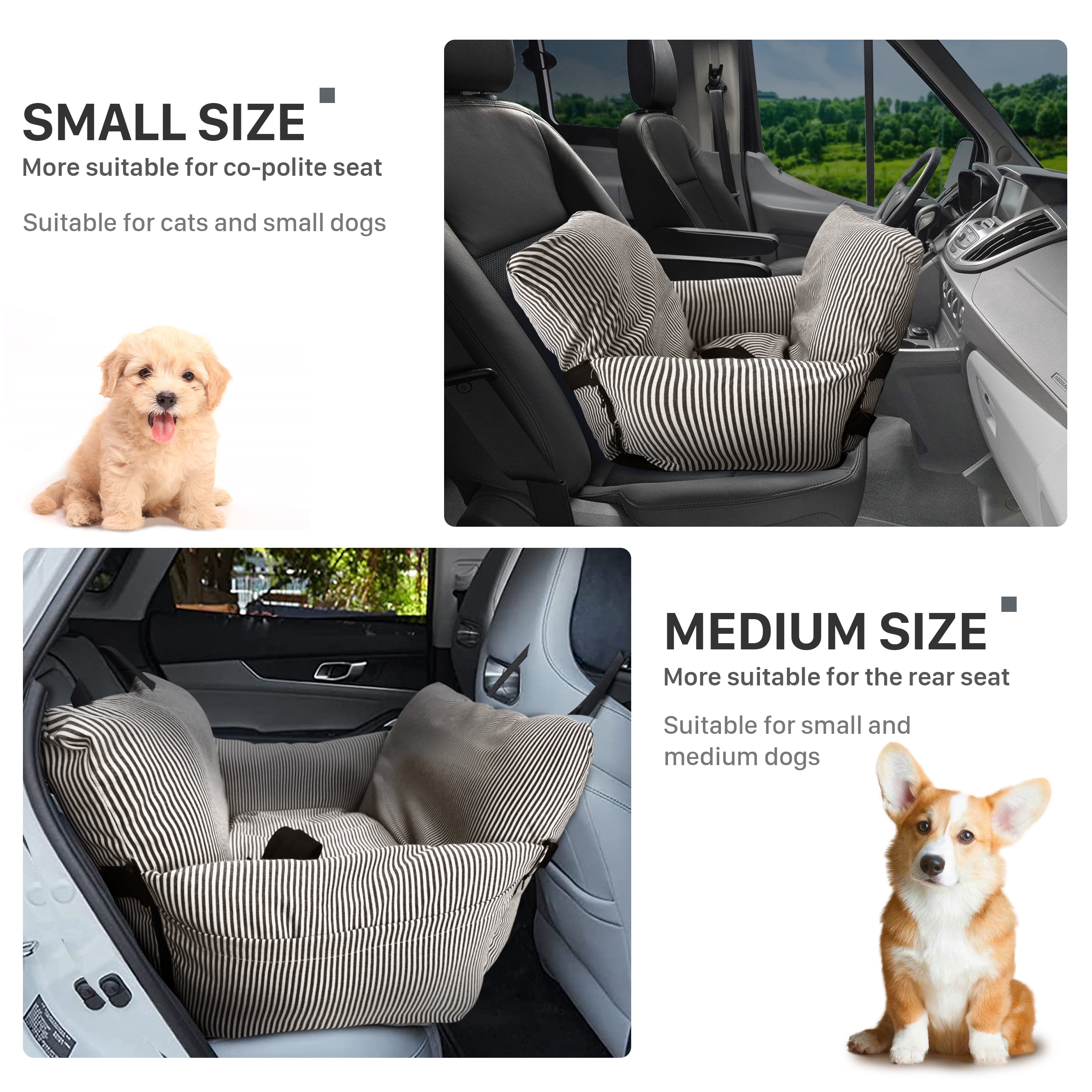 Dog front cheap seat carrier