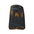thumbnail image 3 of Sikiie Rustic Cabin Autumn Forest Print Flip Double-layer Pencil Case, All-purpose Stationery Bag for Study and Office, Zipper Design, Unisex, 3 of 7