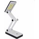 thumbnail image 1 of [Nueva versión] Lámpara de escritorio portátil LED COB superbrillante Lámpara de viaje: plegable, control sensible al tacto, 3 niveles de brillo ajustables, batería y alimentación por USB Xemadio ZJWJ096, 1 of 7