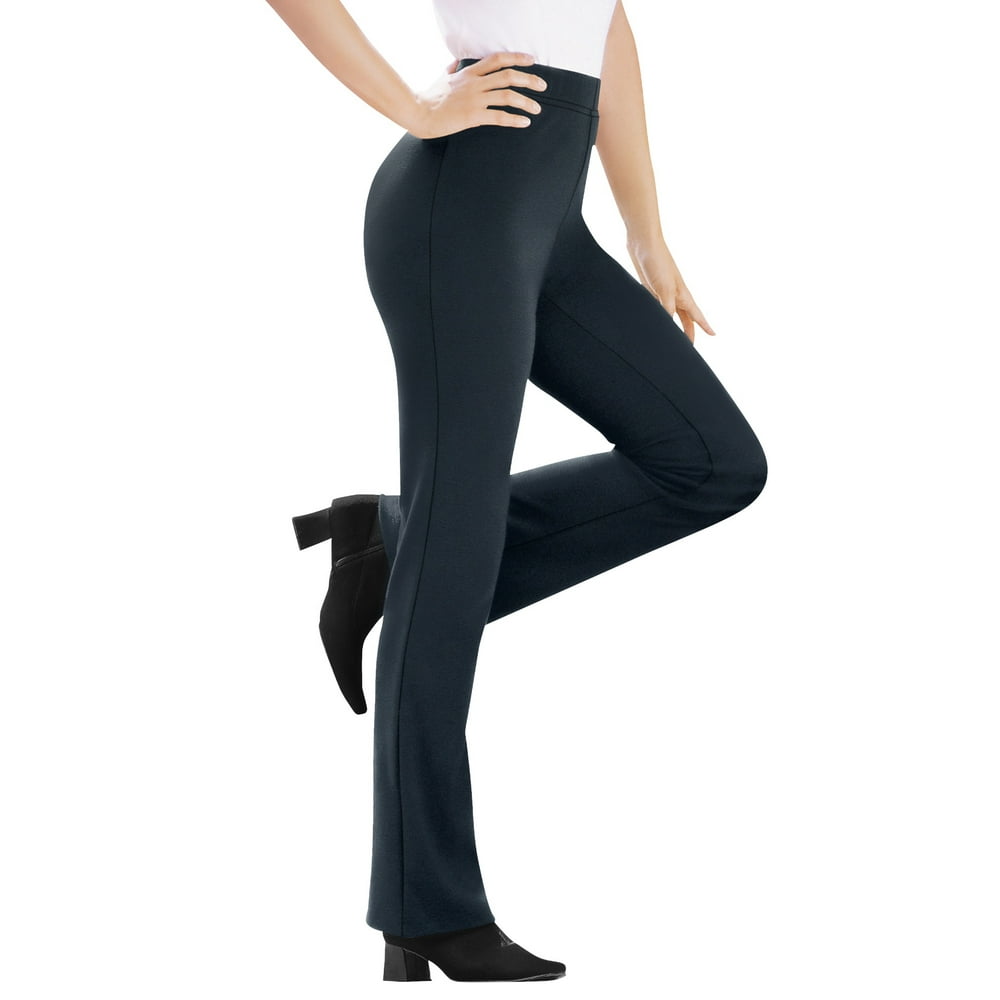 Woman Within Woman Within Women's Plus Size Bootcut Ponte Stretch