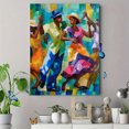 thumbnail image 4 of Vibrant Tiger Oil Painting Canvas Print， Perfect for Living Room， Bedroom， Office， Dining Room， Hallway Decor, 4 of 8