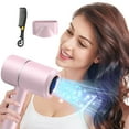 thumbnail image 4 of Hwkond Hair Dryer with Diffuser, Blue Light Hair Care Gradient Hair Dryer Electric Hair Dryer Household Constant Temperature Cold And Hot Hair Dryer Silent Hair Dryer Clearance Sale, 4 of 5