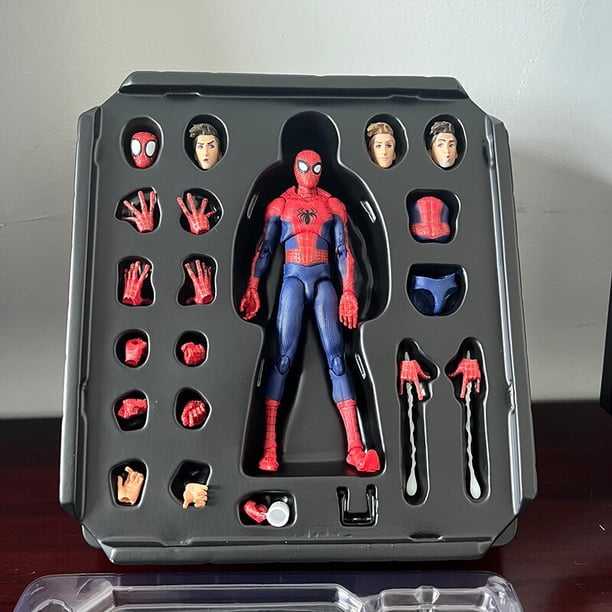 Figura de acción Sentinel Sv, Spiderman Into The Spider-Verse, Miles Morales, Peter B Parker, modelo de juguetes, regalo de cumpleaños para niños Fivean unisex