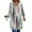 Beige, variant on FDGIU Women's 2025 Long Hoodies - Full Zip Tunic Sweatshirt with Pockets, Trendy Fall Casual Outerwear, Open Front Cardigan Style