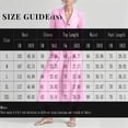 thumbnail image 3 of Linen Blazer and Pants Matching Set for Women Dressy Casual Work Jackets with Wide Leg Capris 2 Piece Business Outfits Purple XL, 3 of 7