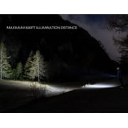 TORCHSTAR Multi-purpose LED Flashlight, Floodlight + Spotlight, Magnetic Base, Battery Operated Work Light, Cree LED Chips, Skid-resistant Handgrip