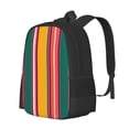 thumbnail image 2 of Daiia Vertical Stripes Backpack for Men and Women -Durable Backpack Large Capacity, Water-Resistant Bag with Adjustable Straps and Laptop Compartment, 2 of 9