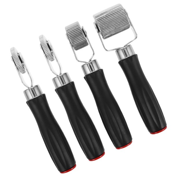 HEALEEP 4Ud Kit De Herramientas Para Parche Y De Neumáticos Negro Para Viajes