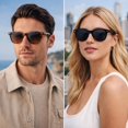 thumbnail image 5 of 3 Pack Retro Frame Women Men Fashion Driving Travel Beach Vacation Outdoor, 5 of 5