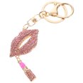 thumbnail image 1 of unbranded Charm Llavero Rosa Con De Y Rhinestones Para Uso En Y, 1 of 7