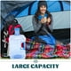thumbnail image 4 of Contenedor de agua al aire libre Jarra de agua Gran capacidad Portes portátiles PC Bucket de agua Suministro de campamento, 4 of 6