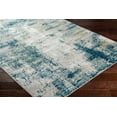 thumbnail image 2 of Hauteloom Duval Living Room, Bedroom Area Rug - Silver, Blue - 5'3" x 7', 2 of 5