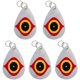 thumbnail image 1 of Horrible ojo de depredador para asustar a los pájaros, dispositivos colgantes disuasivos para pájaros, mantener a los pájaros alejados de tu almacén de ventanas de jardín de graneros (paquet, 1 of 4