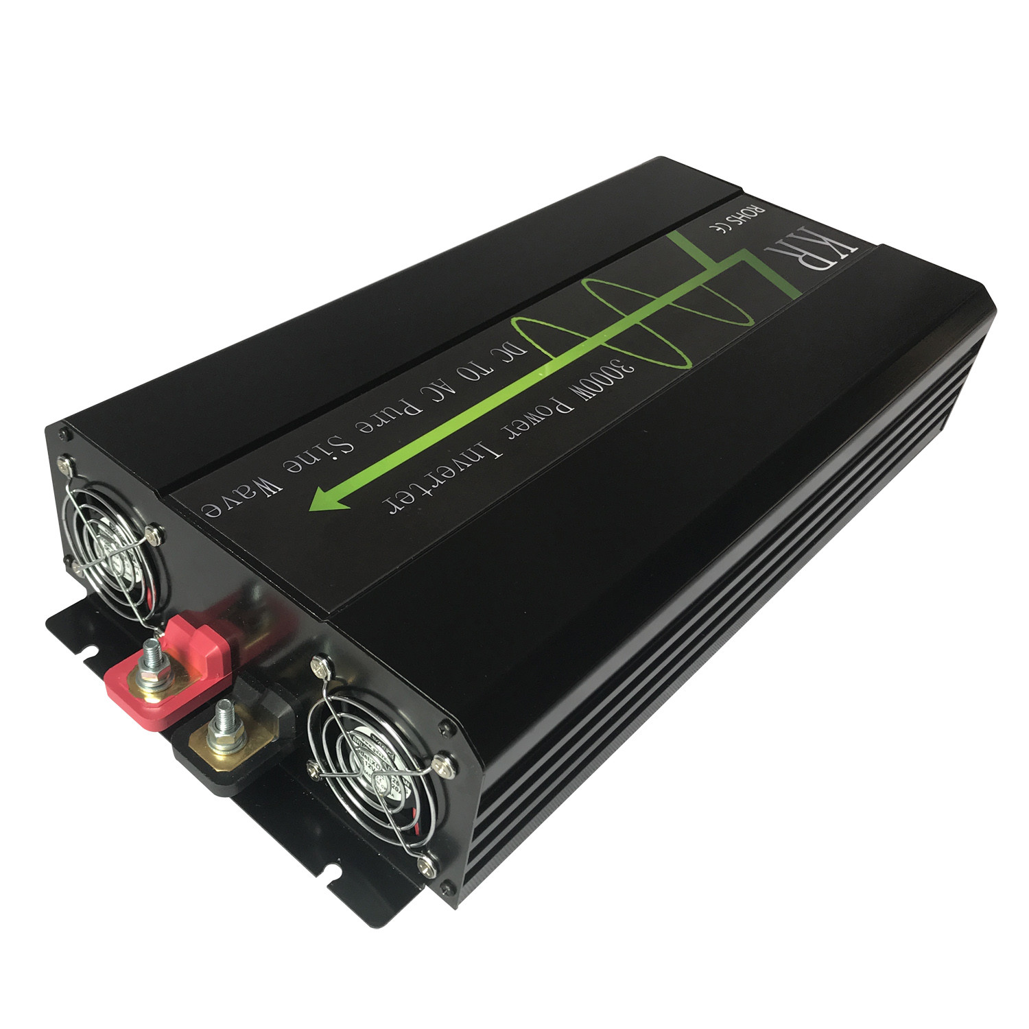 Solar Power Inverter Pure Sine Wave 3000W DC 24V AC 120V 60HZ Off Grid US Stock