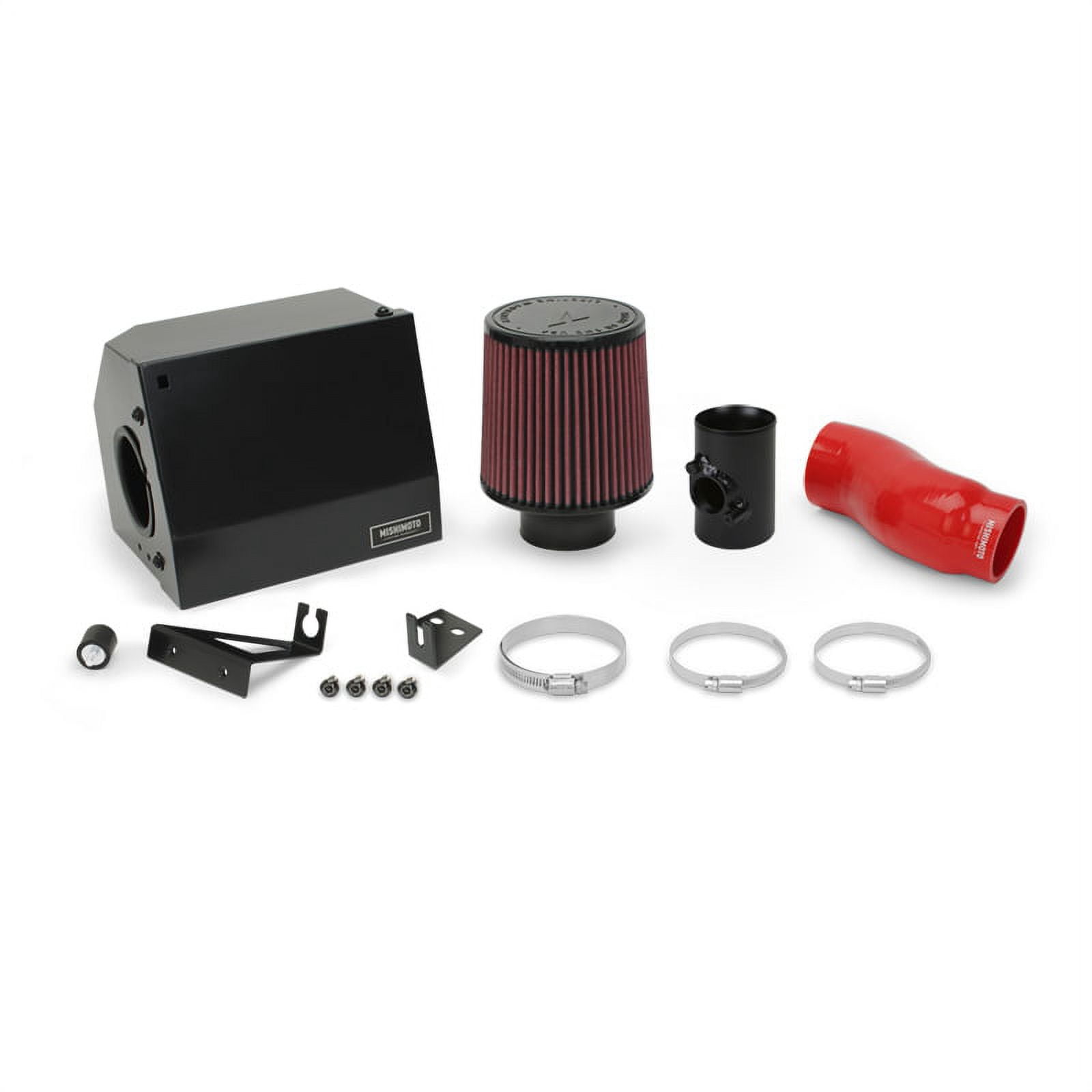 Mishimoto MMAI-CIV-17SIRD Performance Air Intake Compatible With Honda Civic Si 2017-2021 Red